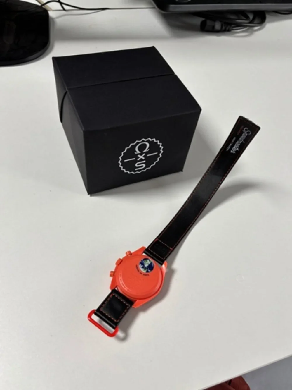🧡OMEGA🧡 Earth Volcano Battery Watch
